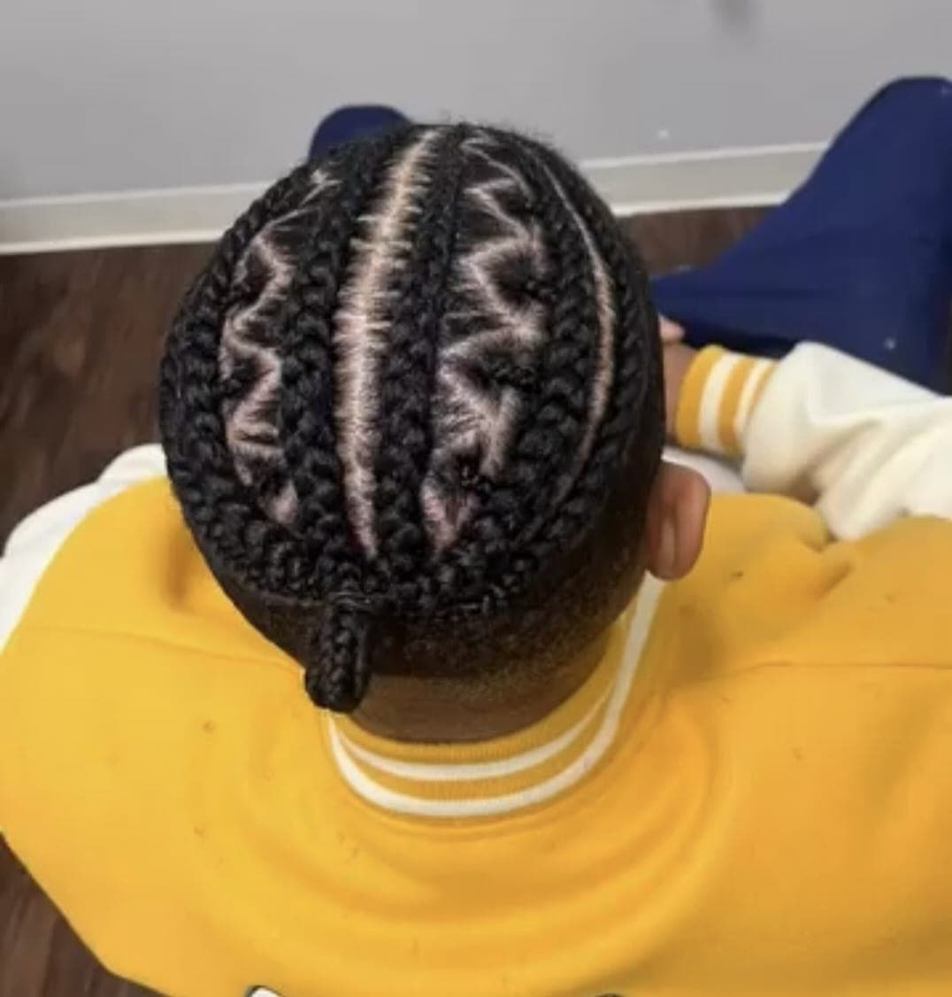 Men's cornrows